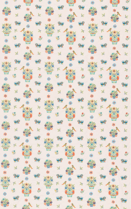 GP & J Baker Roar Stitch Jewel Fabric BF11141.1.0