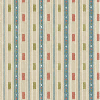 GP & J Baker Tradewind Teal/Spice Wallpaper BW45167.5.0