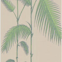 Cole & Son Palm Leaves Taupe/G Wallpaper 66/2011.CS.0