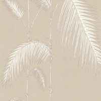 Cole & Son Palm Leaves Taupe/W Wallpaper 66/2013.CS.0