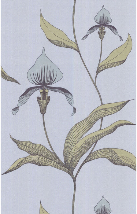 Cole & Son Orchid Blue Gr Wallpaper 66/4026.CS.0