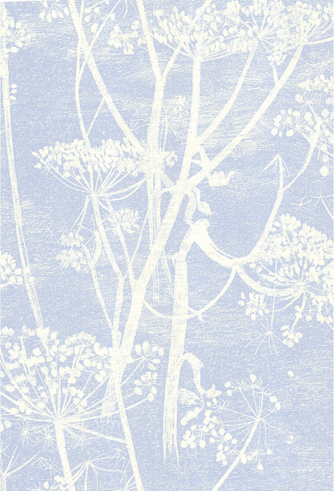 Cole & Son Cow Parsley White/Blu Wallpaper 66/7050.CS.0