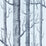 Cole & Son Woods Choc/Silver Wallpaper 69/12150.CS.0
