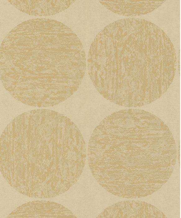 Cole & Son Luna Gold/Tan Wallpaper 69/5118.CS.0