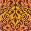 Cole & Son Woodstock Orange Wallpaper 69/7126.CS.0