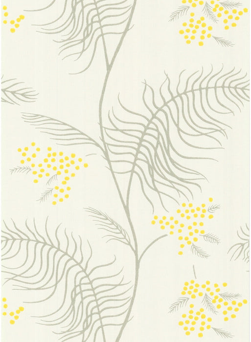 Cole & Son Mimosa White Wallpaper 69/8132.CS.0