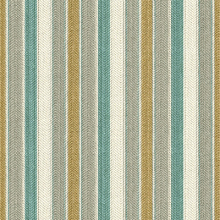 Brunschwig & Fils Santos Stripe Mist/Aqua Fabric 8015111.1115.0