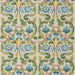 GP & J Baker Tudor Rose Blue/Green Fabric BP11135.2.0