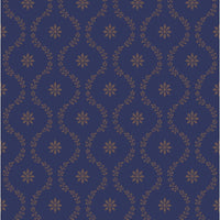 Cole & Son Clandon Navy Wallpaper 88/3011.CS.0