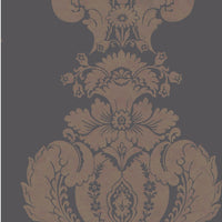 Cole & Son Baudelaire Black And Bronze Wallpaper 94/1002.CS.0