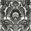 Cole & Son Chatterton Black And White Wallpaper 94/2010.CS.0