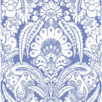 Cole & Son Chatterton Blue And White Wallpaper 94/2012.CS.0
