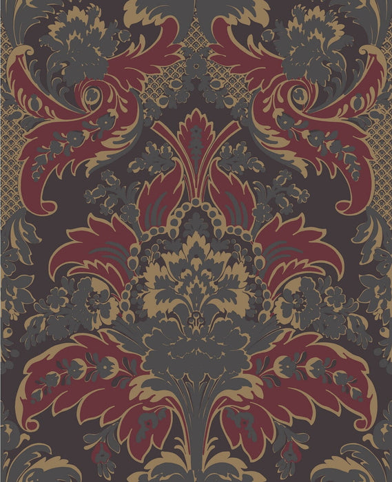 Cole & Son Aldwych Red And Gold Wallpaper 94/5029.CS.0