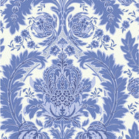 Cole & Son Coleridge Blue And White Wallpaper 94/9051.CS.0