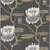 Cole & Son Summer Lily Blk/Wht/Gold Wallpaper 95/4026.CS.0