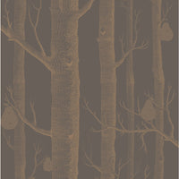 Cole & Son Woods & Pears Bronze/Black Wallpaper 95/5028.CS.0