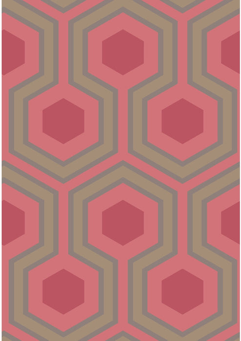 Cole & Son Hicks Grand Red Wallpaper 95/6038.CS.0
