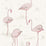 Cole & Son Flamingos Pink/White Wallpaper 95/8045.CS.0