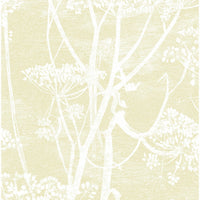 Cole & Son Cow Parsley Straw/White Wallpaper 95/9053.CS.0