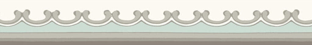 Cole & Son Broderie Border Duck Eg Wallpaper 99/14059.CS.0