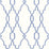 Cole & Son Parterre Cobalt Blue Wallpaper 99/2007.CS.0
