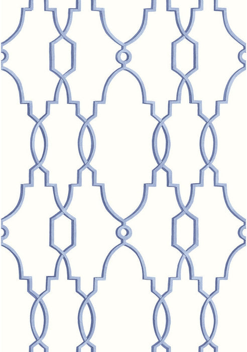 Cole & Son Parterre Cobalt Blue Wallpaper 99/2007.CS.0
