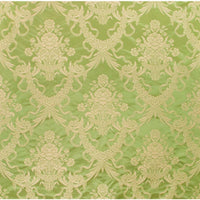 Brunschwig & Fils Charlieu Lampas Vert/Ivoire Fabric BR-81036.M.0