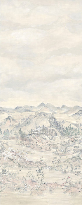 Cole & Son Japanese Chinoiserie Orchid Wallpaper Sample 126/5015.CS.0