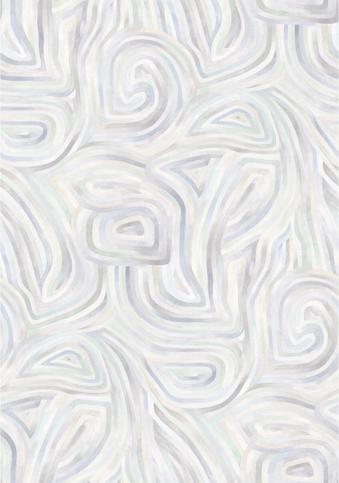 Cole & Son Kawakubo Lavender Wallpaper Sample 126/4011.CS.0