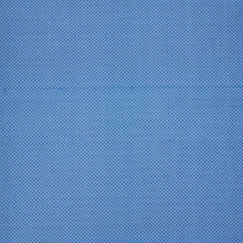 Schumacher Derby Diamond Performance Indigo Fabric 77522