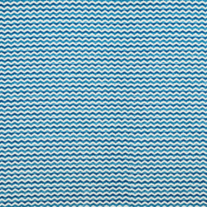 Schumacher Roebuck Performance Blue Fabric 77541