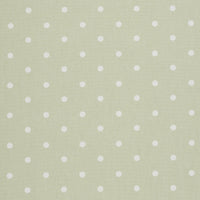 Clarke & Clarke Dotty Sage Fabric F0063/10.CAC.0