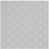 Clarke & Clarke Dotty Grey Fabric F0063/13.CAC.0