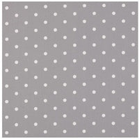 Clarke & Clarke Dotty Smoke Fabric F0063/16.CAC.0