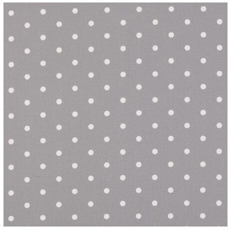 Clarke & Clarke Dotty Smoke Fabric F0063/16.CAC.0