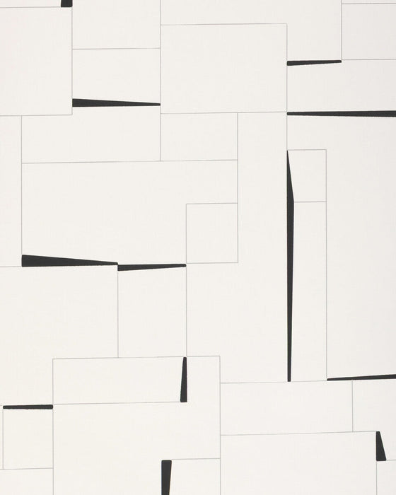 Kravet Couture Counterculture Ivory/Noir Wallpaper W4397.121.0