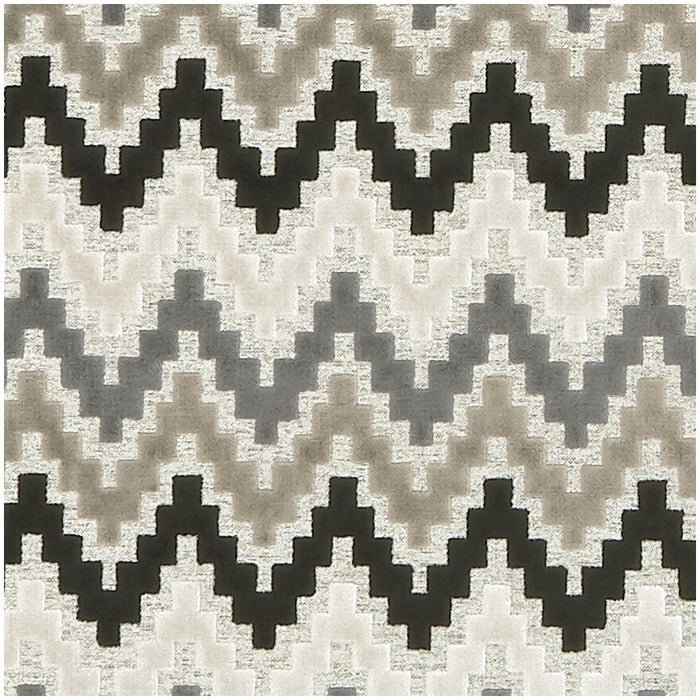 Clarke & Clarke Empire Ebony Fabric F1083/04.CAC.0
