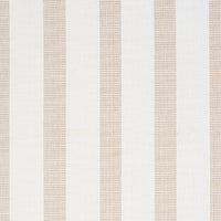 Schumacher Ketley Performance Stripe Natural Fabric 77560