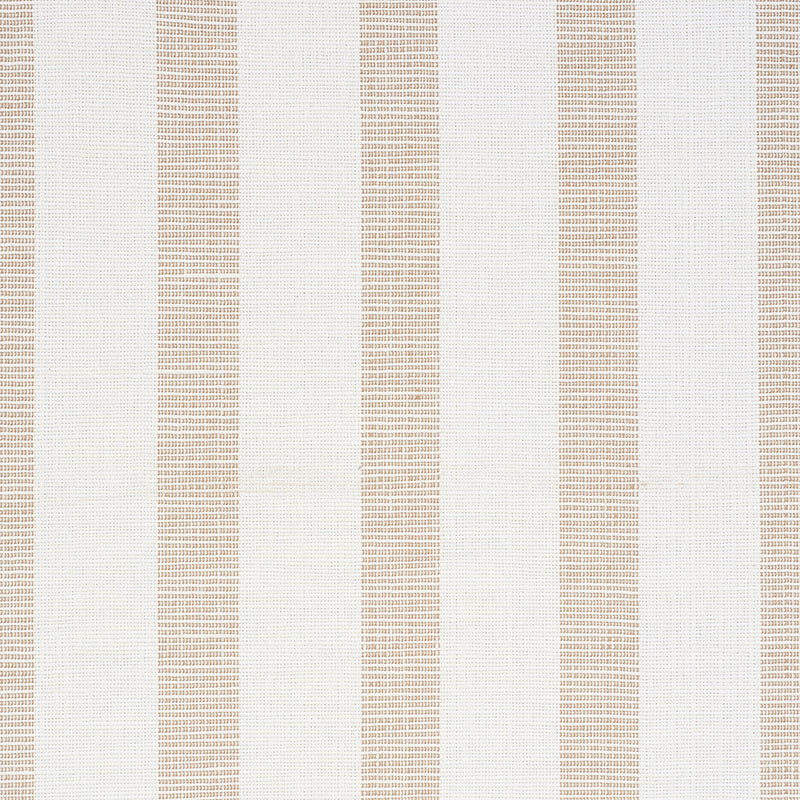 Schumacher Ketley Performance Stripe Natural Fabric Sample 77560