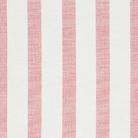 Schumacher Ketley Performance Stripe Red Fabric 77561