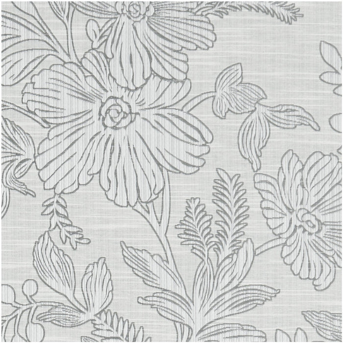 Clarke & Clarke Hollyhurst Silver Fabric F1245/07.CAC.0