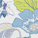 Clarke & Clarke Lotus Apple/Denim Fabric F1289/01.CAC.0