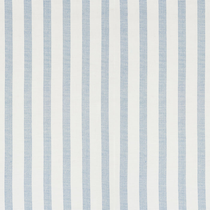 Schumacher Ketley Performance Stripe Blue Fabric Sample 77562