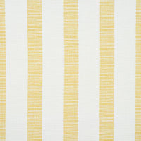 Schumacher Ketley Performance Stripe Yellow Fabric 77563