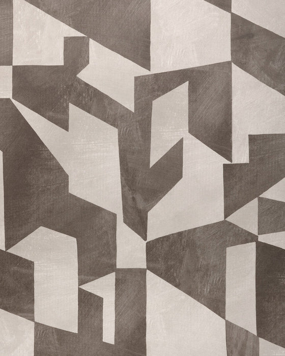 Kravet Couture Shape Shifter Truffle Wallpaper W4399.6106.0