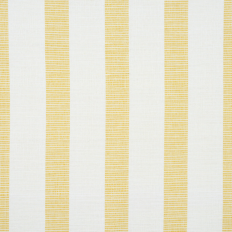 Schumacher Ketley Performance Stripe Yellow Fabric Sample 77563