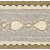 Kravet Couture Tyrolean Band Frost Fabric T30718.1106.0