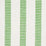 Schumacher Ketley Performance Stripe Green Fabric Sample 77565