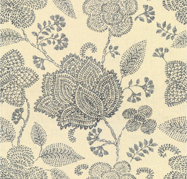 Lee Jofa Medina Indigo Fabric Sample 2012134.50.0