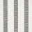 Schumacher Ketley Performance Stripe Black Fabric Sample 77566